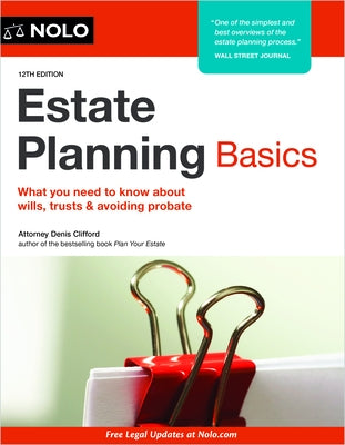 Estate Planning Basics by Clifford, Denis