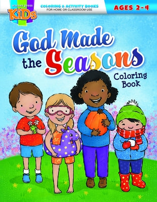 God Made the Seasons - Coloring/Activity Book (Ages 2-4) by Warner Press