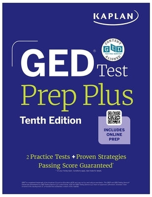 GED Test Prep Plus, Tenth Edition (2026): Includes a Diagnostic Pretest, 2 Full Length Practice Tests, 1000+ Practice Questions, and 60+ Online Videos by Van Slyke, Caren