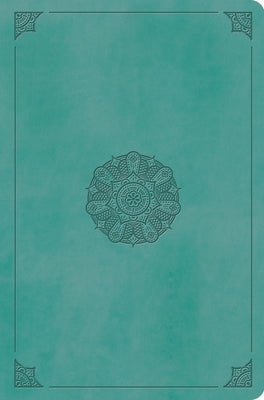 ESV Value Compact Bible (Trutone, Turquoise, Emblem Design) by Esv Bibles