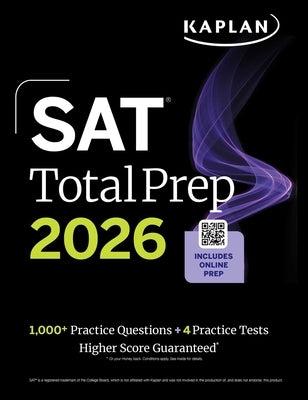SAT Total Prep 2026 by Kaplan Test Prep