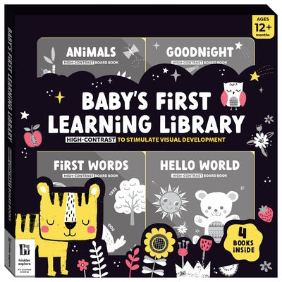 High Contrast Baby's First Learning Library by Hinkler