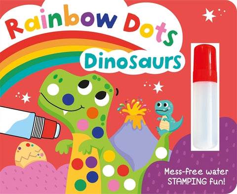Rainbow Dots Dinosaurs by Hall, Holly
