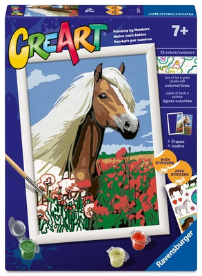 Creart: Halfinger Horse - Sticker Sheet by Ravensburger