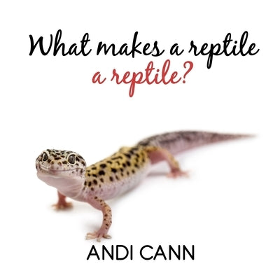 What Makes a Reptile a Reptile by Cann, Andi