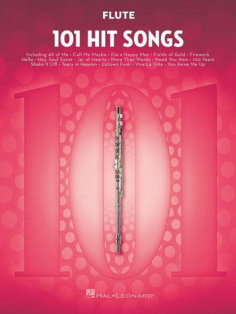 101 Disney Songs for Flute - Flute Music Book with Easy-To-Learn Famous Pieces - Flute Sheet Music Book for Beginner and Advanced Players by Hal Leonard Corp