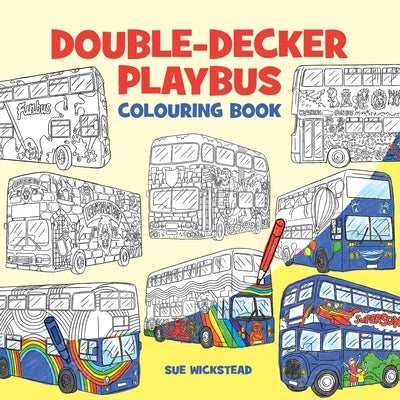 Double-Decker Playbus Colouring Book by Wickstead, Sue