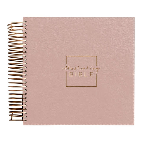 Illustrating Bible NIV Pink by Dayspring