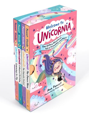 Welcome to Unicornia: Four Glittery Adventures Full of Friendship and Magic! by Punset, Ana