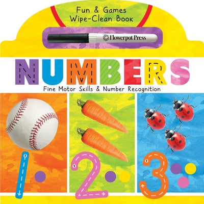 Numbers: Fine Motor Skills & Number Recognition by Flowerpot Press