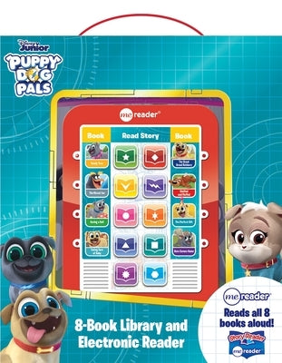 Disney Junior Puppy Dog Pals: Me Reader 8-Book Library and Electronic Reader Sound Book Set [With Battery] by The Disney Storybook Art Team