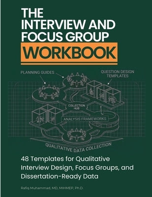 The Interview and Focus Group Workbook: 48 Templates for Qualitative Interview Design, Focus Groups, and Dissertation-Ready Data by Muhammad, Rafiq