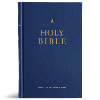 CSB Church Bible, Navy Hardcover by Csb Bibles by Holman