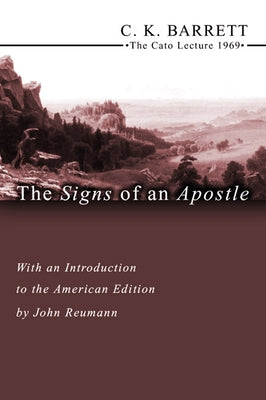 Signs of an Apostle by Barrett, C. K.