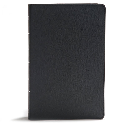 KJV Giant Print Reference Bible, Black Genuine Leather, Indexed by Holman Bible Publishers