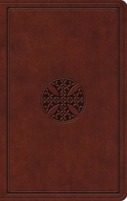 ESV Value Thinline Bible (Trutone, Brown, Mosaic Cross Design) by Esv Bibles