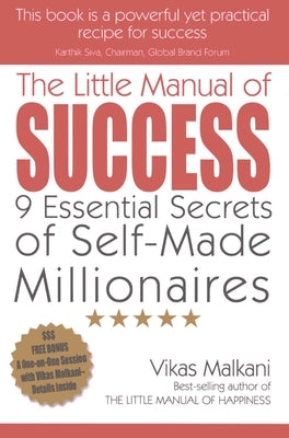 The Little Manual of Success by Malkani, Vikas