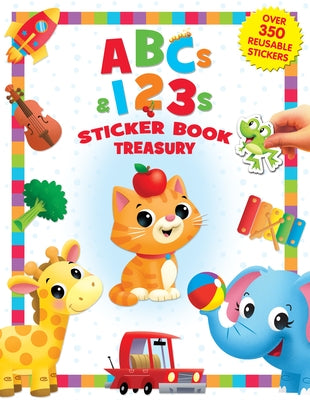 First Words & Numbers Sticker Book Treasury by Phidal Publishing