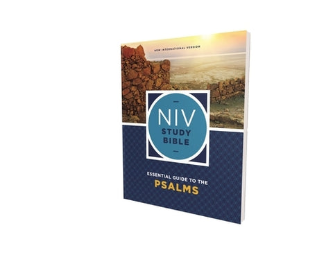 NIV Study Bible Essential Guide to Psalms, Paperback, Red Letter, Comfort Print Softcover by Barker, Kenneth