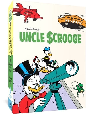 Walt Disney's Uncle Scrooge Gift Box Set the Twenty-Four Carat Moon & Island in the Sky: Vols 22 and 24 by Barks, Carl