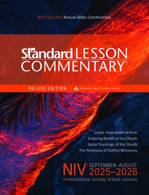 Niv(r) Standard Lesson Commentary(r) Deluxe Edition 2025-2026 by Standard Publishing