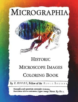 Micrographia: Historic Microscope Images Coloring Book by Bow, Frankie