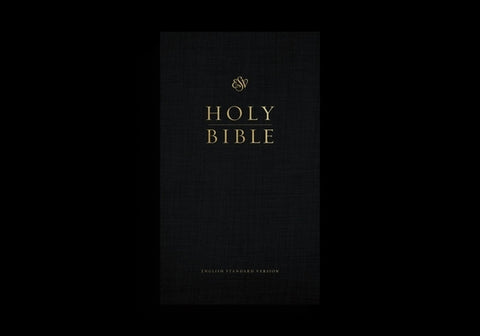 ESV Church Bible, Red Letter (Hardcover, Black) by 