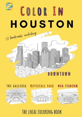 Houston Coloring Book by Colour Your Streets