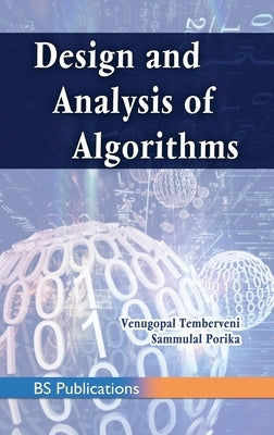 Design and Analysis of Algorithms by Temberveni, Venugopal