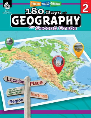 180 Days of Geography for Second Grade: Practice, Assess, Diagnose by Callaghan, Melissa