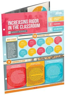 Increasing Rigor in the Classroom (Quick Reference Guide) by Blackburn, Barbara R.
