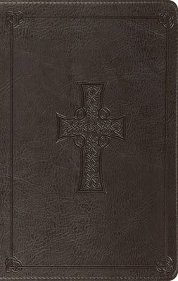 ESV Value Thinline Bible (Trutone, Charcoal, Celtic Cross Design) by Esv Bibles