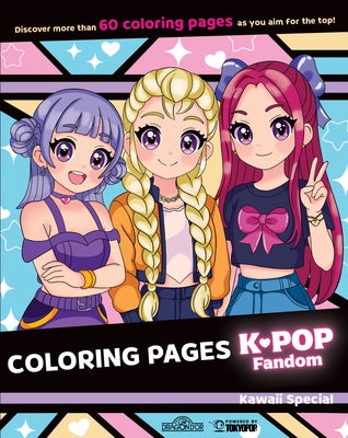 K-Pop Fandom Coloring Pages: Kawaii Special by Alff, Nadine