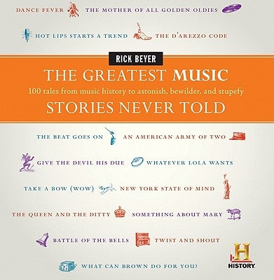 The Greatest Music Stories Never Told: 100 Tales from Music History to Astonish, Bewilder, and Stupefy by Beyer, Rick