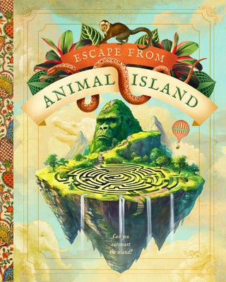 Escape from Animal Island Puzzle Book: Can You Outsmart the Island? by Bushel & Peck Books