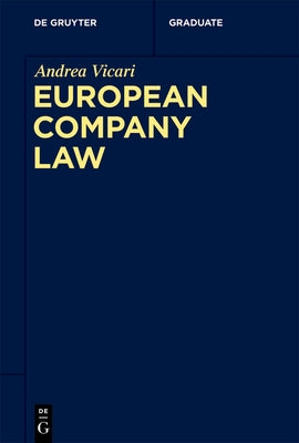 European Company Law by Vicari, Andrea