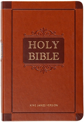 KJV Holy Bible Giant Print Compact Sienna by 