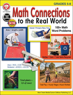 Math Connections to the Real World, Grades 5 - 8 by Armstrong