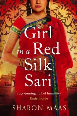 Girl in a Red Silk Sari by Maas, Sharon