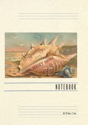 Vintage Lined Notebook Greetings from Jersey Shore, New Jersey by Found Image Press