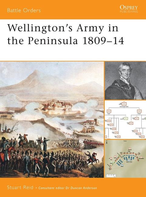 Wellington's Army in the Peninsula 1809-14 by Reid, Stuart