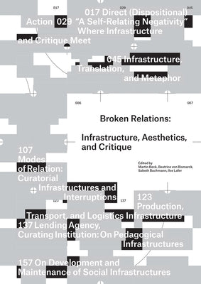 Broken Relations: Infrastructure, Aesthetics, and Critique by Beck, Martin