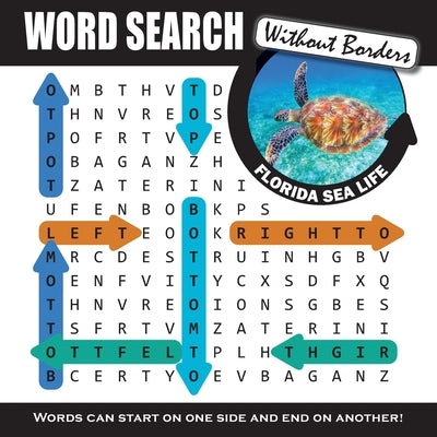 Word Search Without Borders Sea Life Edition by Baganz, Matthew