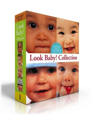 Look Baby! Collection (Boxed Set): Baby Faces; I Love Colors; Baby Food; What's on My Head? by Miller, Margaret