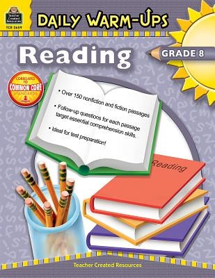Daily Warm-Ups: Reading Grade 8 by Collins, Susan