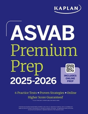 ASVAB Premium Prep 2025-2026 by Kaplan Test Prep