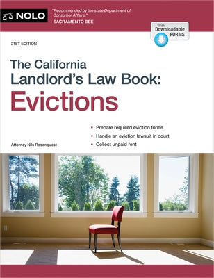 California Landlord's Law Book, The: Evictions: Evictions by Rosenquest, Nils