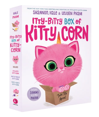 Itty-Bitty Box of Kitty-Corn: Contains 3 Favorite Full-Size Hardcovers by Hale, Shannon