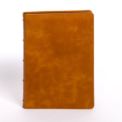 NASB Large Print Thinline Bible, Holman Handcrafted Collection, Marbled Chestnut Premium Calfskin by Holman Bible Publishers