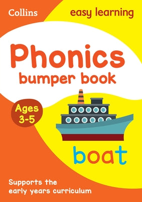 Phonics Bumper Book Ages 3-5: Ideal for Home Learning by Collins Easy Learning